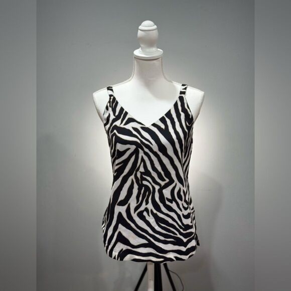 CLEARANCE! Zebra WHBM Tank Size XXS EUC - Picture 1 of 5